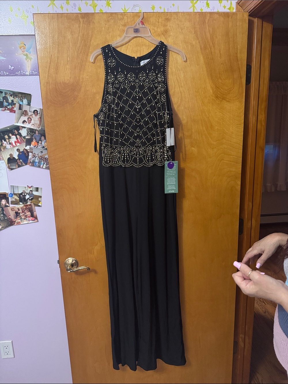 Women’s Beaded Pants Jumpsuit Size 14